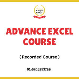 Advance Excel Course