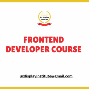 Advance Frontend Developer Course ( Advance Course )